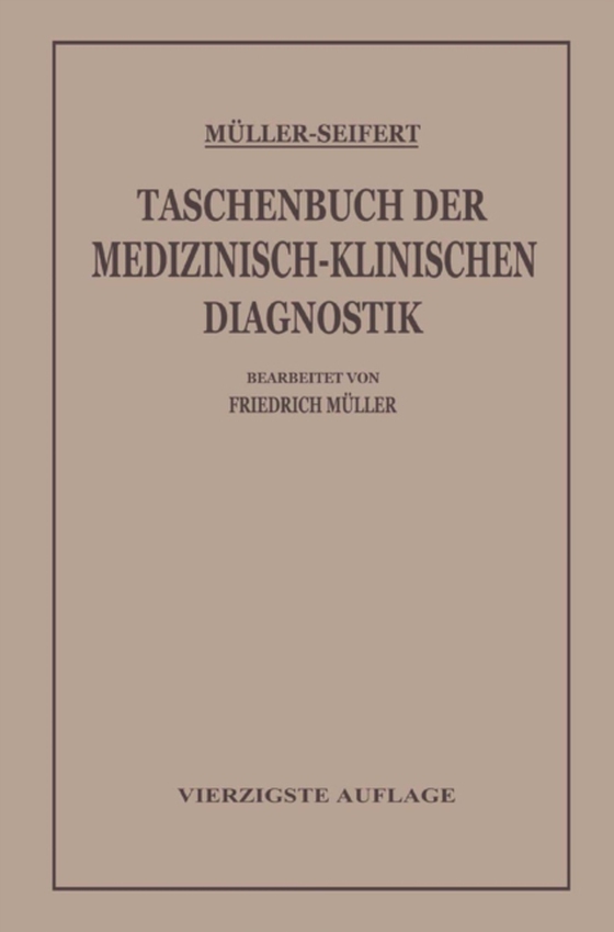 Taschenbuch der Medizinisch-Klinischen Diagnostik