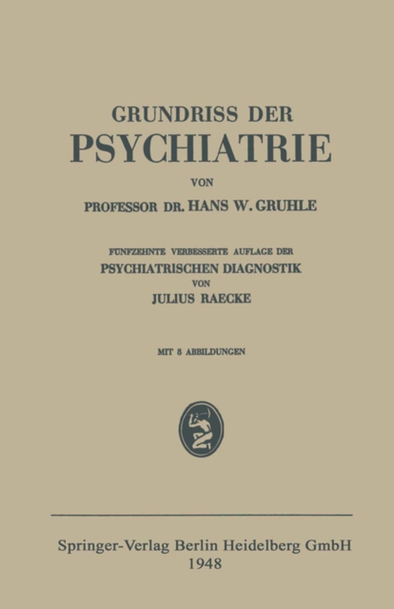 Grundriss der Psychiatrie (e-bog) af Gruhle, Hans W.