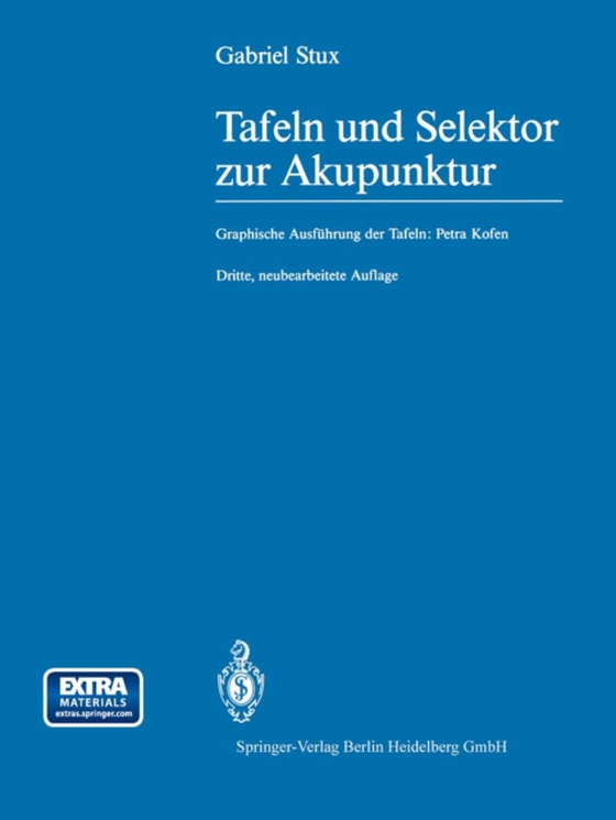 Tafeln und Selektor zur Akupunktur (e-bog) af Stux, Gabriel