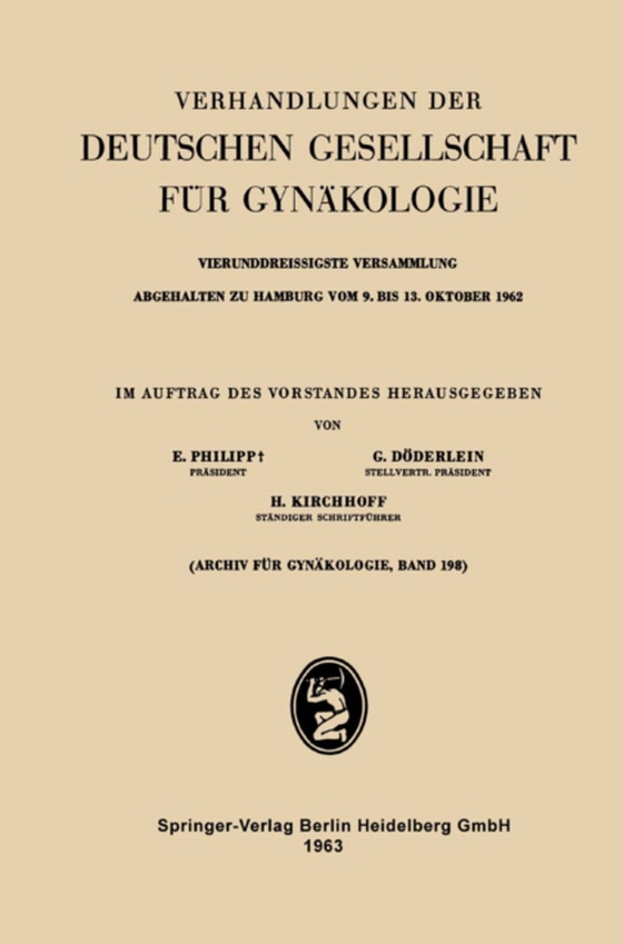 Vierunddreissigste Versammlung Abgehalten zu Hamburg vom 9. bis 13. Oktober 1962 (e-bog) af -