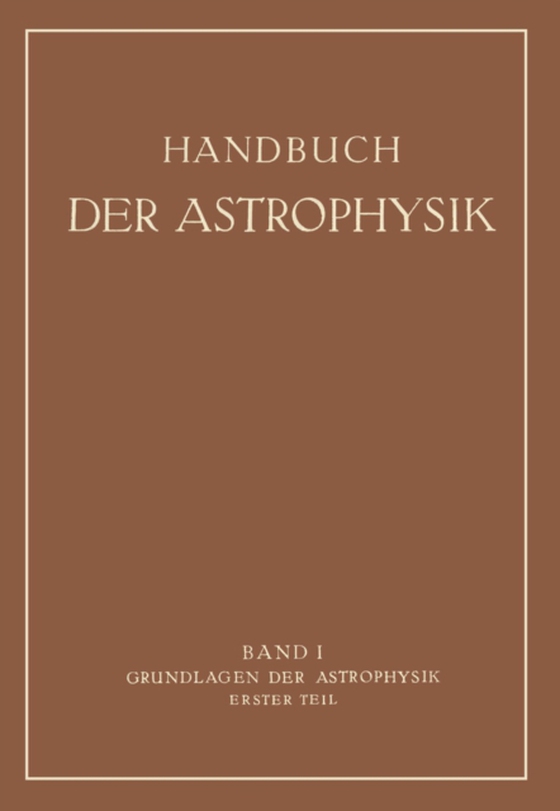 Grundlagen der Astrophysik (e-bog) af Schulz, H.