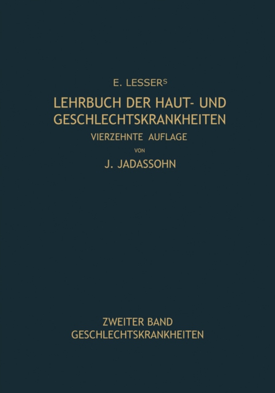 Lehrbuch der Haut- und Geschlechtskrankheiten