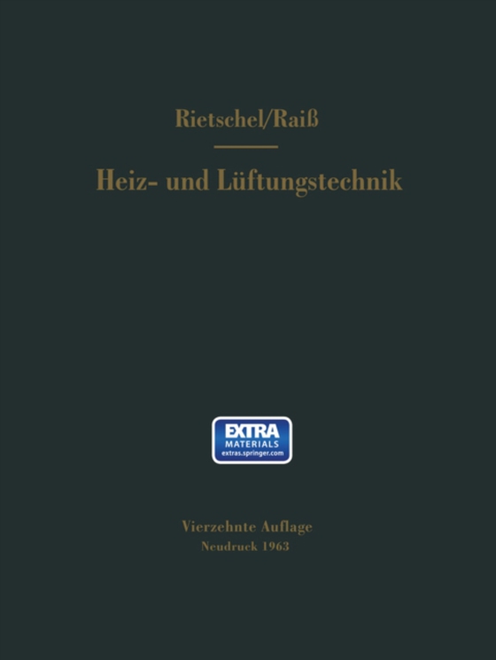 H. Rietschels Lehrbuch der Heiz- und Lüftungstechnik (e-bog) af Roedler, F.