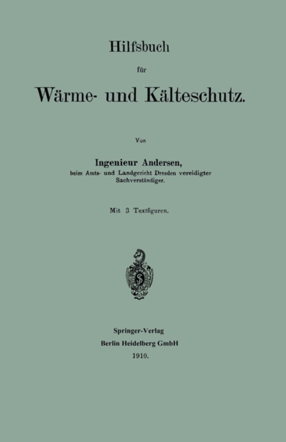 Hilfsbuch für Wärme- und Kälteschutz