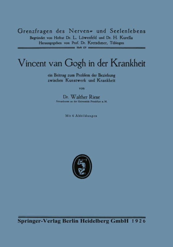 Vincent van Gogh in der Krankheit (e-bog) af Riese, Walther