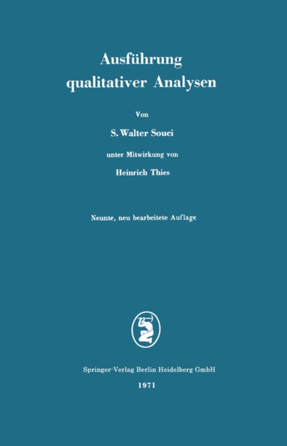 Ausführung qualitativer Analysen (e-bog) af Thies, Heinrich