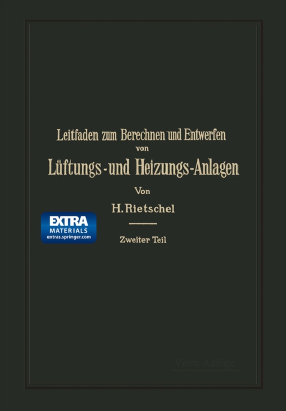 Leitfaden zum Berechnen und Entwerfen von Lüftungs- und Heizungs-Anlagen (e-bog) af Rietschel, Hermann