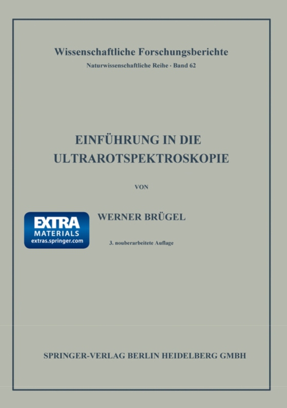 Einführung in die Ultrarotspektroskopie (e-bog) af Brugel, Werner