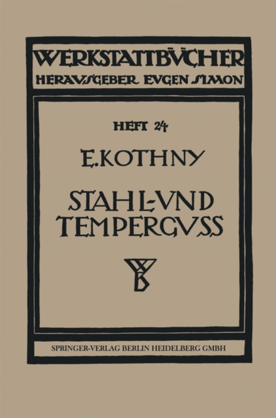 Stahl- und Temperguss (e-bog) af Kothny, Erdmann