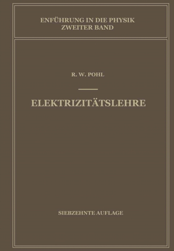 Einführung in die Physik (e-bog) af Pohl, Robert W.