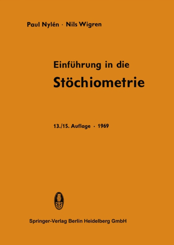 Einführung in die Stöchiometrie