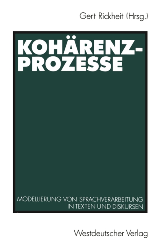 Kohärenzprozesse (e-bog) af -