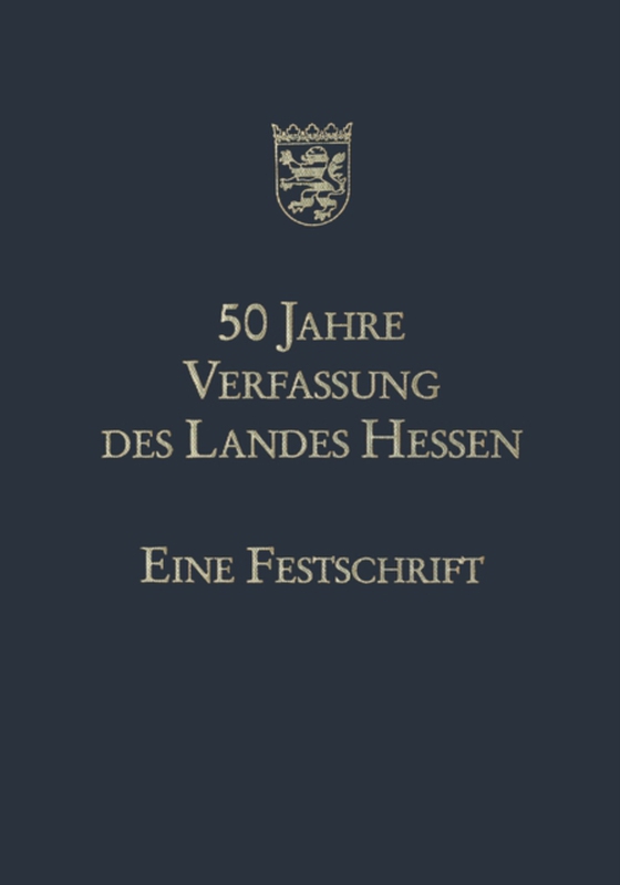 50 Jahre Verfassung des Landes Hessen (e-bog) af Eichel, Hans