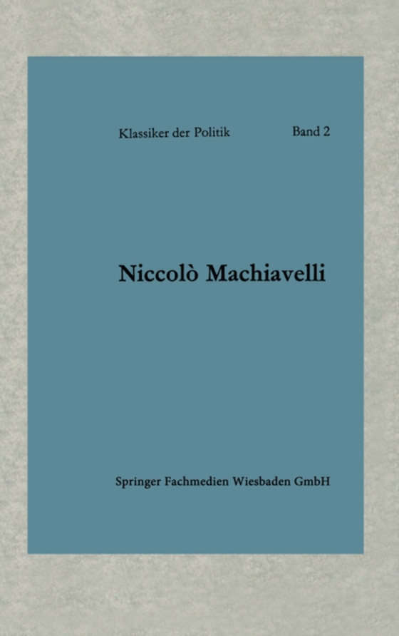 Politische Betrachtungen über die alte und die italienische Geschichte (e-bog) af Machiavelli, Niccolo