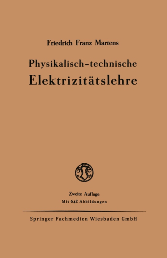 Physikalisch-technische Elektrizitätslehre (e-bog) af Martens, Friedrich Franz