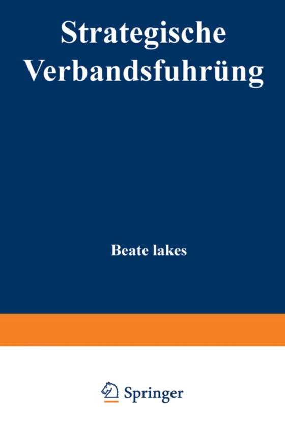 Strategische Verbandsführung (e-bog) af Lakes, Beate