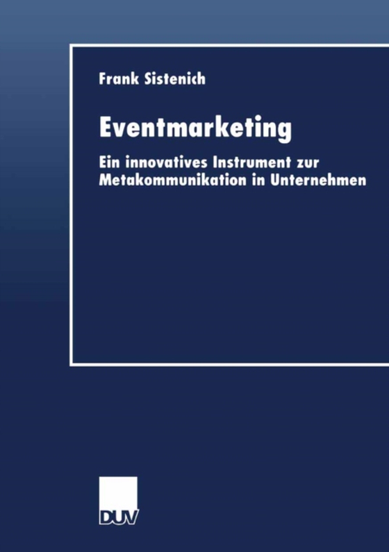 Eventmarketing (e-bog) af Sistenich, Frank