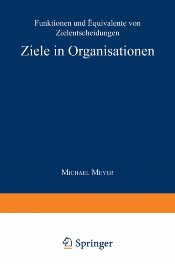 Ziele in Organisationen