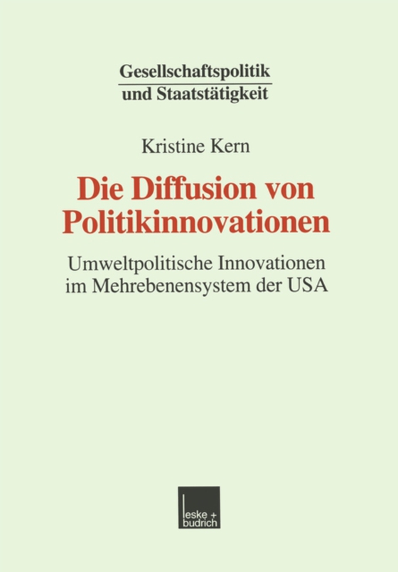 Die Diffusion von Politikinnovationen (e-bog) af Kern, Kristine