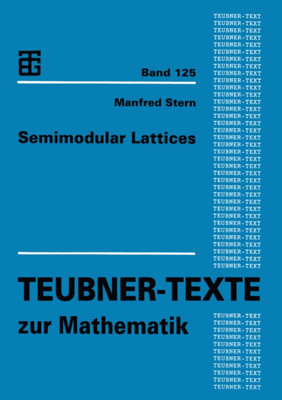 Semimodular Lattices (e-bog) af -