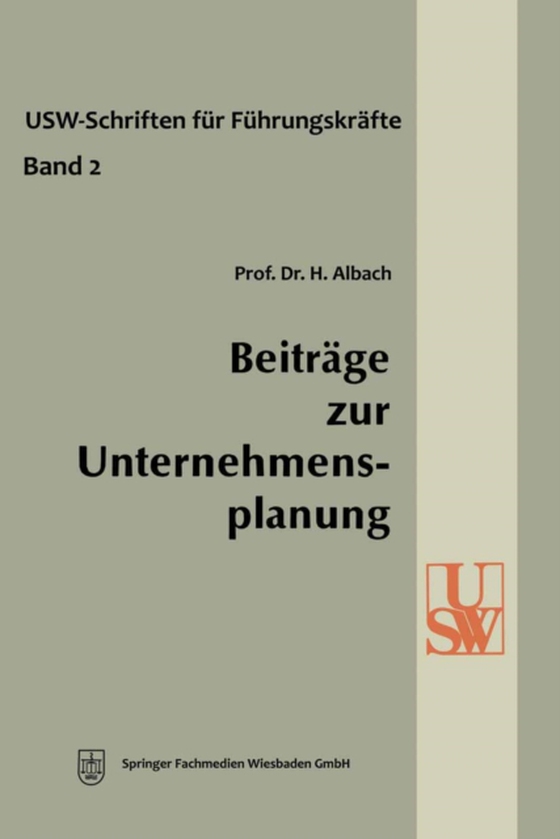 Beiträge zur Unternehmensplanung