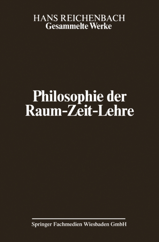 Philosophie der Raum-Zeit-Lehre (e-bog) af Reichenbach, Hans