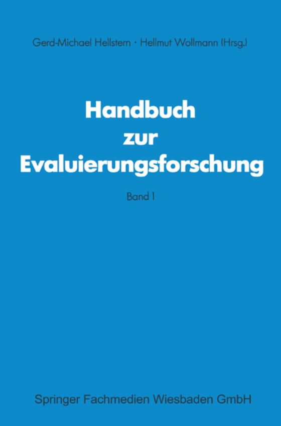 Handbuch zur Evaluierungsforschung