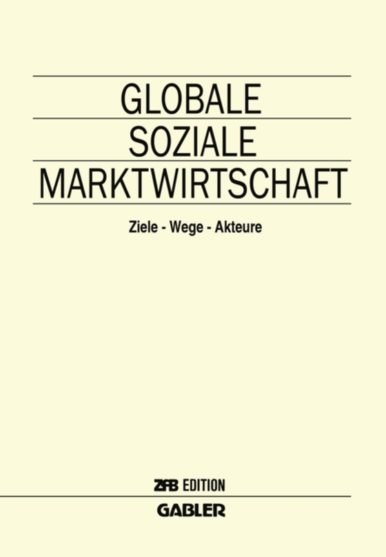 Globale Soziale Marktwirtschaft (e-bog) af -