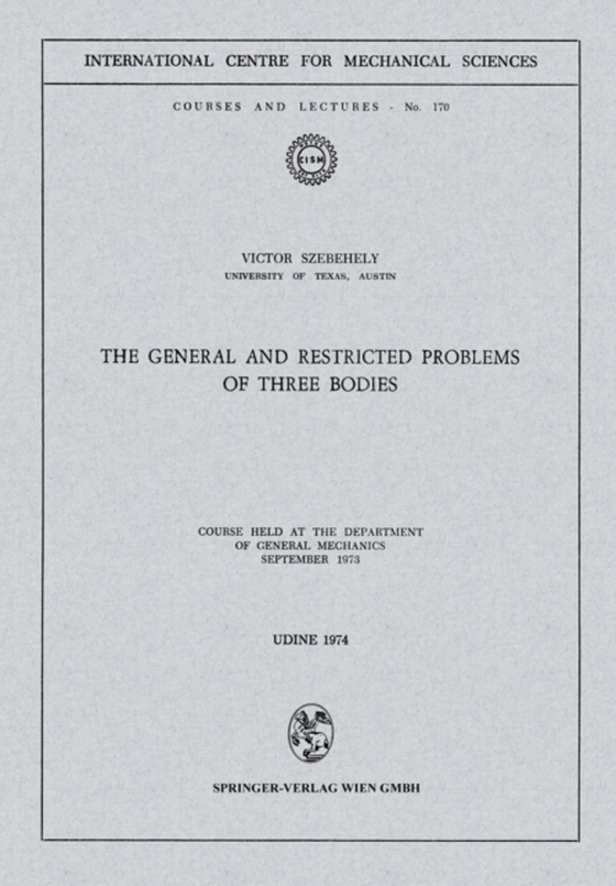 General and Restricted Problems of Three Bodies