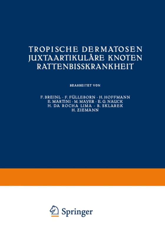 Tropische Dermatosen; juxtaartikuläre Knoten; Rattenbißkrankheit (e-bog) af Deutsche Dermatologische Gesellschaft