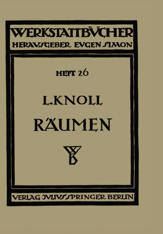 Räumen (e-bog) af Knoll, Leonhard