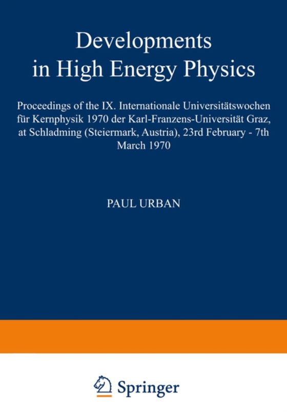 Developments in High Energy Physics (e-bog) af -