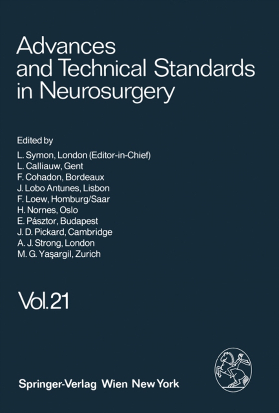 Advances and Technical Standards in Neurosurgery (e-bog) af Ya?argil, M. G.