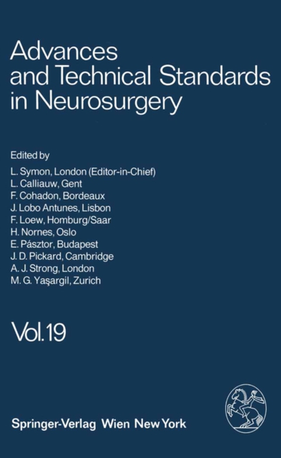 Advances and Technical Standards in Neurosurgery (e-bog) af Ya?argil, M. G.