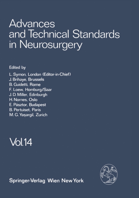 Advances and Technical Standards in Neurosurgery (e-bog) af Ya?argil, M. G.