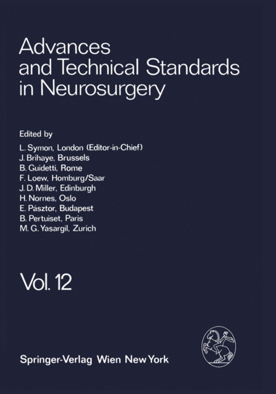 Advances and Technical Standards in Neurosurgery (e-bog) af Ya?argil, M. G.