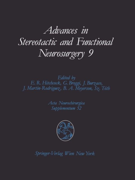 Advances in Stereotactic and Functional Neurosurgery 9 (e-bog) af -