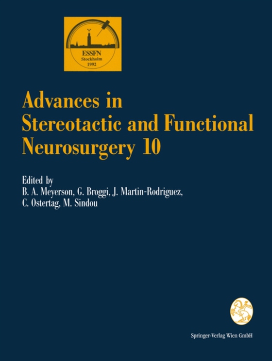 Advances in Stereotactic and Functional Neurosurgery 10 (e-bog) af -