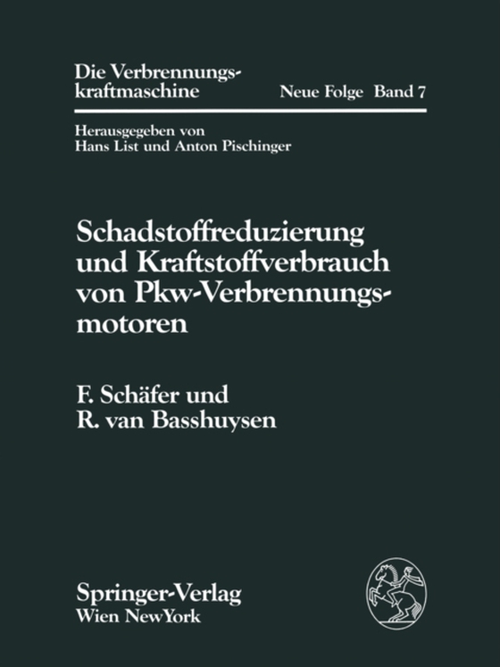 Schadstoffreduzierung und Kraftstoffverbrauch von Pkw-Verbrennungsmotoren (e-bog) af Basshuysen, Richard van