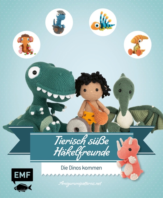 Tierisch süße Häkelfreunde – Die Dinos kommen (e-bog) af Amigurumipatterns.net, Amigurumipatterns.net