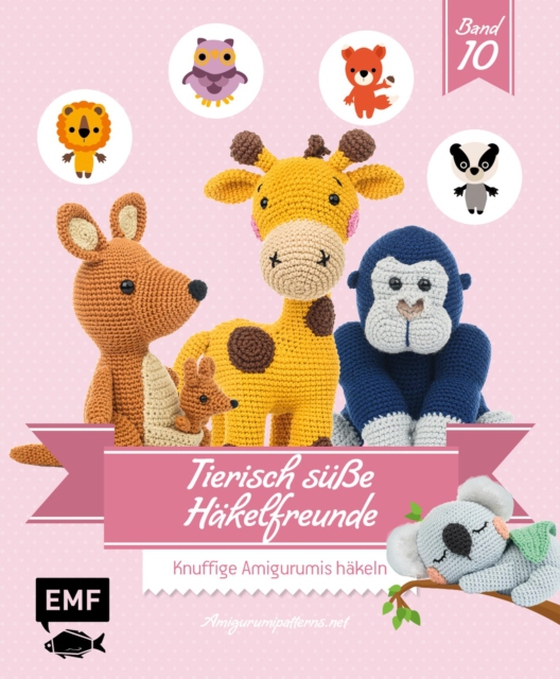 Tierisch süße Häkelfreunde 10 (e-bog) af Amigurumipatterns.net, Amigurumipatterns.net