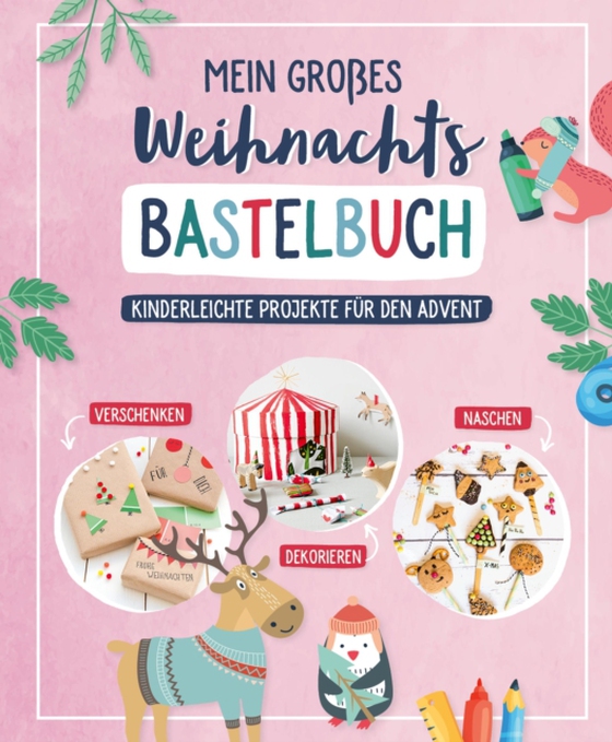 Mein großes Weihnachts-Bastelbuch (e-bog) af verschiedene, verschiedene