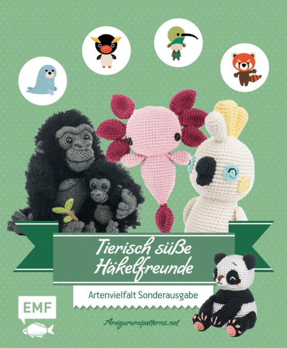 Tierisch süße Häkelfreunde – Artenvielfalt Sonderausgabe (e-bog) af Amigurumipatterns.net, Amigurumipatterns.net