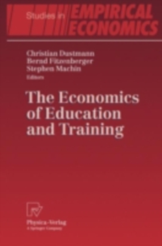 Economics of Education and Training (e-bog) af -