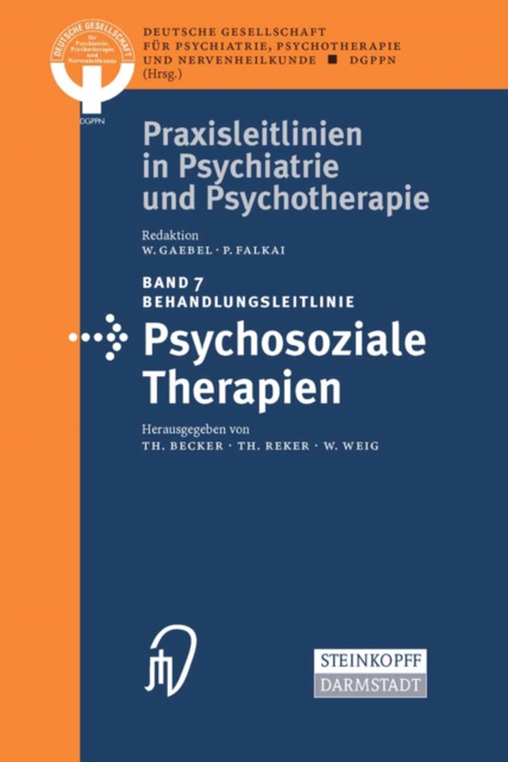 Behandlungsleitlinie Psychosoziale Therapien (e-bog) af -