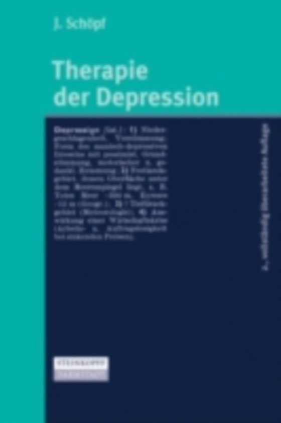 Therapie der Depression (e-bog) af Schopf, J.