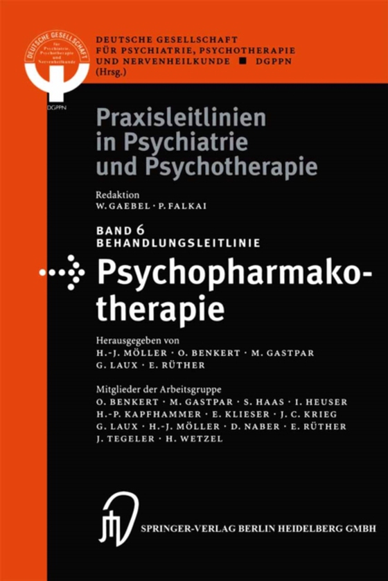 Behandlungsleitlinie Psychopharmakotherapie (e-bog) af Ruther, E.