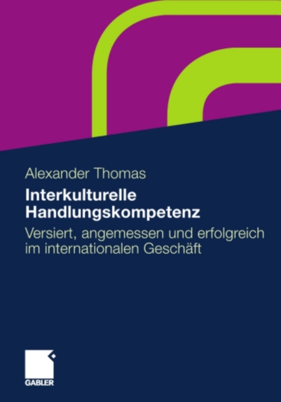 Interkulturelle Handlungskompetenz (e-bog) af Thomas, Alexander