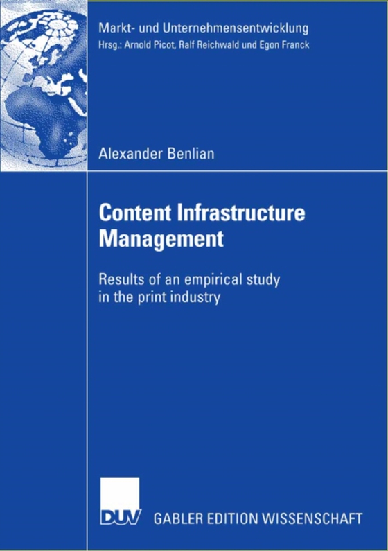 Content Infrastructure Management (e-bog) af Benlian, Alexander