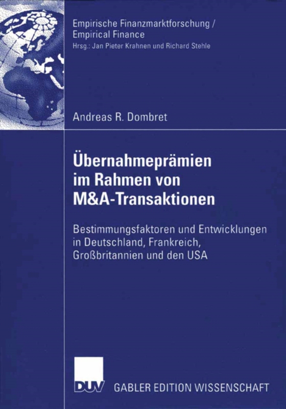 Übernahmeprämien im Rahmen von M&A-Transaktionen (e-bog) af Dombret, Andreas